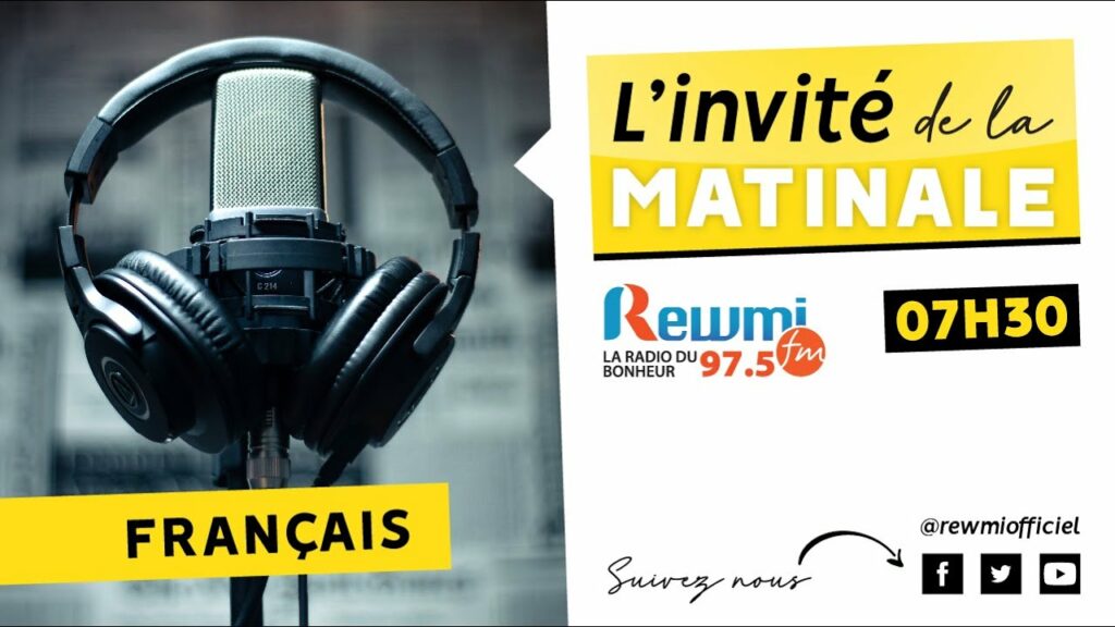 Invite de la Matinale ! Avec Alioune Badara DIOP 13 Septembre 2023 Fr 2 Invite de la Matinal ! Avec Famara Niassy 15 Août 2023 Fr