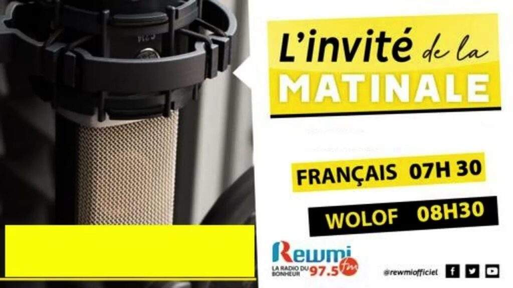 Invité de la Matinale du 22 08 2023: Ibrahima TOP, Président de l'Union Départementale des Parents d'Elèves de Guédiawaye FR 1 Invité de la Matinale du 23 08 2023, Ndeye Ndiaya NDOYE, Psycho-Sociologue , FR