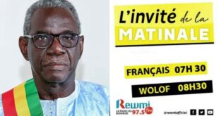 L'invité de la Matinale du 21.08.2023 avec Monsieur Elhadji Momar Samb WLF