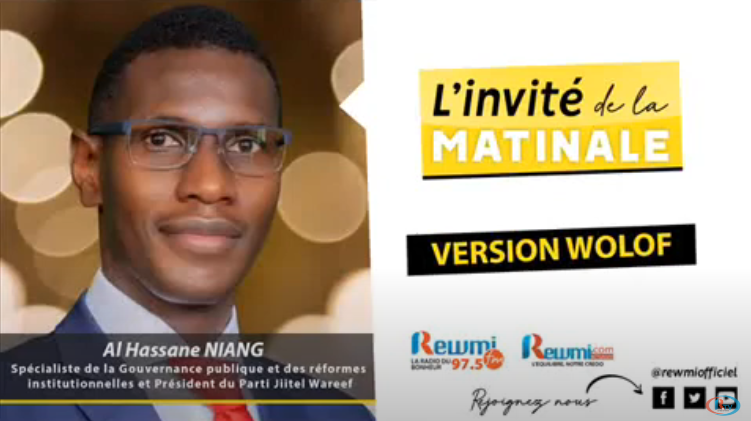 Invite de la Matinale ! Avec Al Hassane NIANG 01 Septembre 2023 Wlf…Rewmi Officiel 2 hassane niang 1