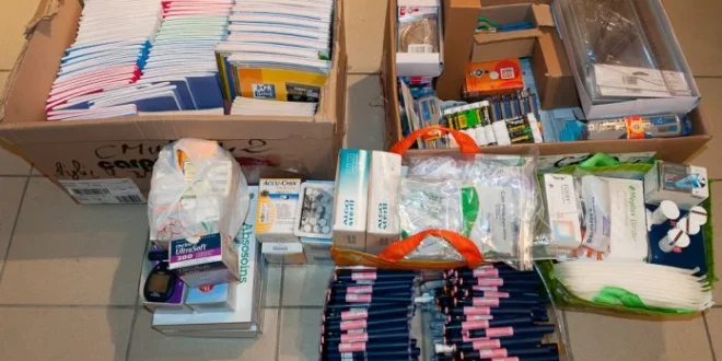 Les fournitures scolaires,