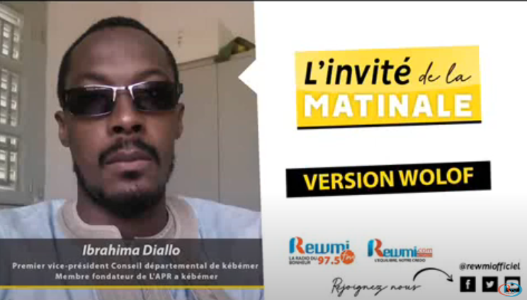Invite de la Matinale ! Avec Ibrahima Diallo 12 Septembre 2023 Wlf… 2 invité de la matinale Ibrahima Diallo