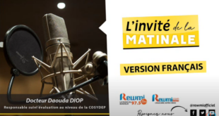 Invite de la Matinale ! Avec Ibou DIAW 21 Septembre 2023 Fr