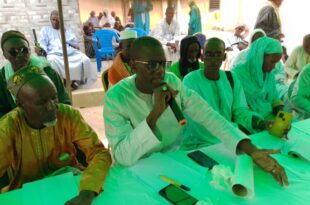 Kamb : Le maire Birame Ba tient une rencontre et bénit le candidat de BBY Amadou Ba à l'élection présidentielle de 2024.