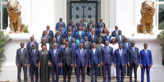 gouvernement du senegal 2023