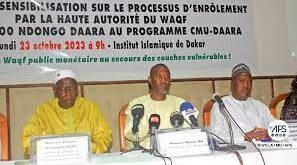 Enrôlement de 100 000 « NDONGO DARAAS à la CMU: