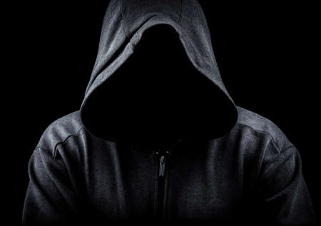 46573956 hoodie sur un backgroun noir