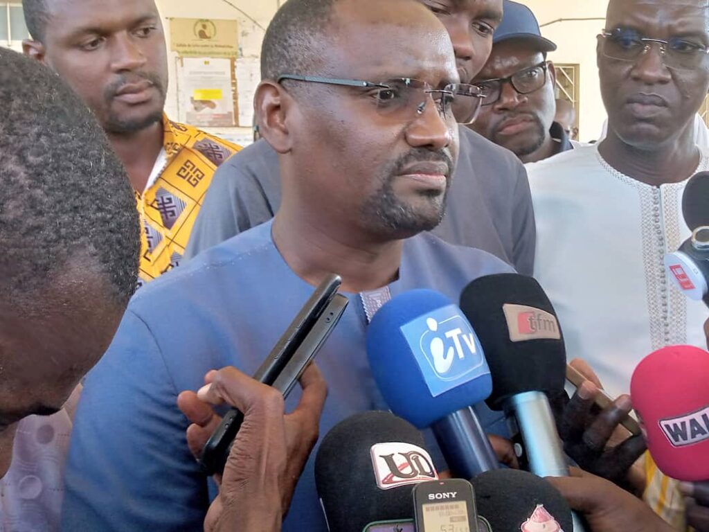 Dahra Djoloff : Le Ministre Samba Ndiobene Ka bannit l'émigration clandestine "l'Eldorado n'est pas à l'étranger mais c'est chez nous" 1 IMG 20231106 WA0029