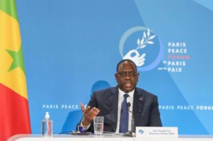 Macky Sall forum de Paris