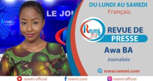 Revue de Presse ! Awa BA 20 Novembre 2023 (Version Française)