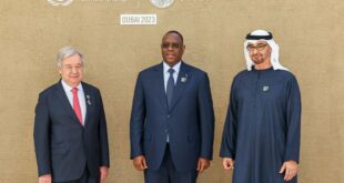 COP 28: Macky SALL appelle à une transition énergétique juste et équitable