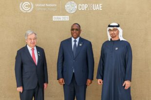 COP 28: Macky SALL appelle à une transition énergétique juste et équitable