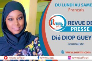 Revue de Presse avec Dié Diop