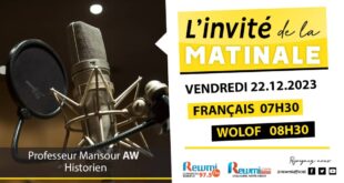 Invite de la Matinale ! Avec Mansour AW 22 Décembre 2023 Fr