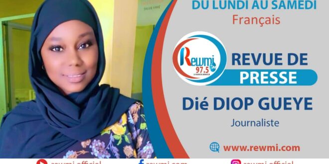 Revue de Presse avec Dié Diop