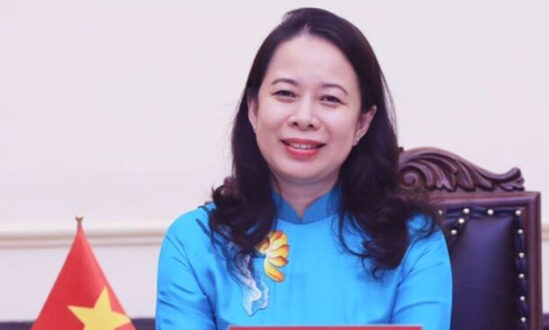 La présidente par intérim de la République du Vietnam, Vo Thi Anh Xuân