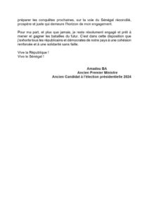 Présidentielle 2024: Après la défaite de la coalition Benno Bokk Yakaar, Amadou Ba entamé une nouvelle vie politique 3 DOC 20240404 WA0485 page 0002 724x1024 1