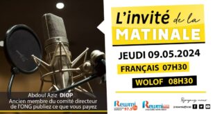 Invite de la Matinale ! Avec Abdoul Aziz DIOP 09 Mai 2024