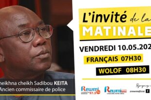 Invite de la Matinale ! Avec Cheikhna cheikh Sadibou KEITA 10 Mai 2024 Fr