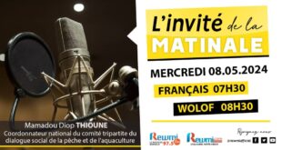 Invite de la Matinale ! Avec Mamadou Diop THIOUNE 08 Mai 2024 Fr