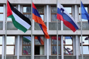 2024 06 05T114813Z 488800287 RC2Z48AI5W2R RTRMADP 3 ISRAEL PALESTINIANS EUROPE SLOVENIA