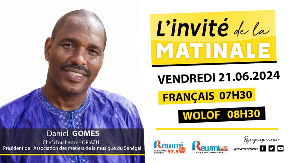 Invite de la Matinale ! Avec Daniel GOMES Chef d'orchestre - ORIAZUL 21 Juin 2024