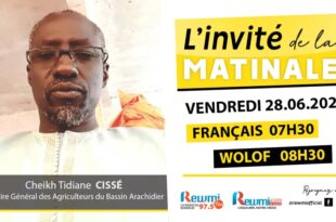 Invite de la Matinale ! Avec Cheikh Tidiane CISSÉ 27 Juin 2024 Fr