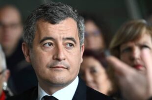 Le ministre de lInterieur Gerald Darmanin le 12 fevrier 2024 a Rennes