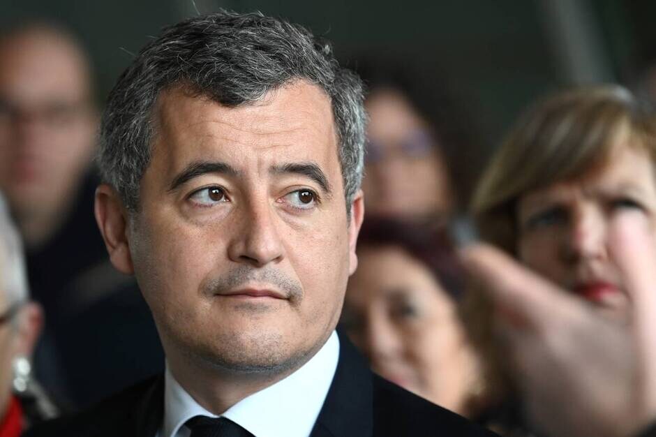 France : Un "imam radicalisé" sénégalais expulsé 1 Le ministre de lInterieur Gerald Darmanin le 12 fevrier 2024 a Rennes
