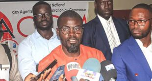 COMMUNIQUE :Le Syndicat national des Agents de l'Administration du Commerce (SYNACOM) déplore l'attitude inélégante du Ministre de l'Industrie et du Commerce