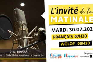 Invite de la Matinale ! Avec Omar DIARRA 30 Juillet 2024 Wlf