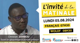 Invite de la Matinale ! Avec Christian SAMBOU 05 Aout 2024 Fr