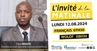 Invite de la Matinale ! Avec Fara NDIAYE 12 Aout 2024