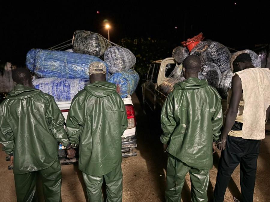 845kg d'une contrevaleur de 69 millions FCFA saisis à Fimela 1 whatsapp image 2024 08 27 at 19.37.47