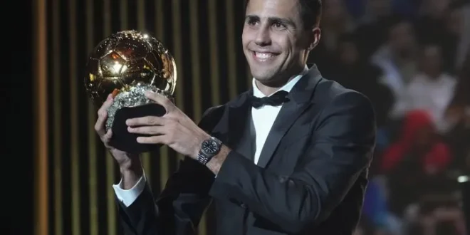 A 28 ans Rodri remporte le Ballon dOr PHOTO Michel Euler AP