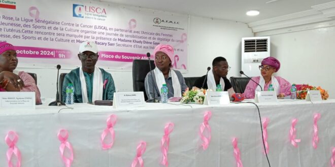 Campagne "OCTOBRE ROSE": Le ministère des sports et la Lisca misent sur la sensibilisation 