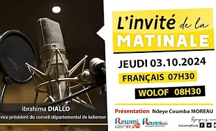 Invite de la Matinale ! Avec Ibrahima DIALLO 03 Octobre 2024 Fr