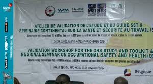 Séminaire Continental sur la Santé Sécurité au travail:  Pour un renforcement de l’arsenal juridique de protection des travailleurs