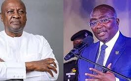 Présidentielle au Ghana : Mahama devant Bawumia dans les sondages