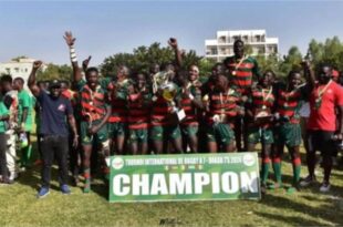 Senegal Champion Rugby a VII