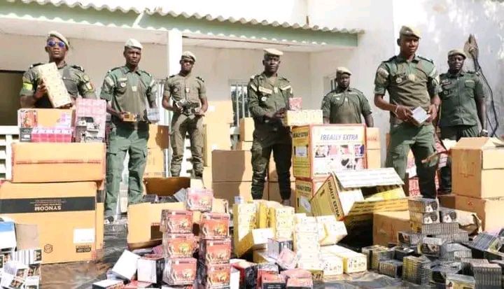 Des produits d’une contre-valeur de 19 milliards FCFA saisis 1 472858489 122151930044336319 7923650594646360010 n