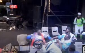 Lutte : Grosse bagarre entre Ama Baldé et Franc lors de leur face à face 2 ama balde vs franc 1