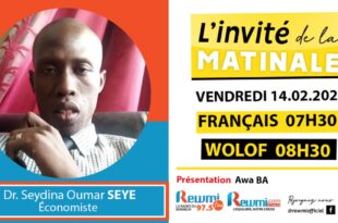Invite de la Matinale ! Avec Dr. Seydina Oumar SEYE 14 Février 2025