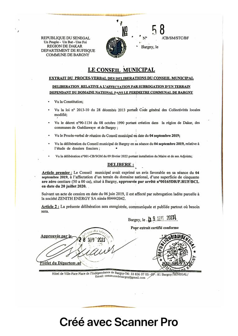Bargny : un parfum de scandale foncier secoue la mairie 2 IMG 20250328 WA0089
