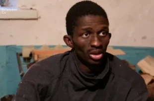 SENEGALAIS ARRETE EN UKRAINE PHOTO UNE