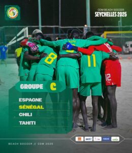 Mondial Beach Soccer 2025: Le Sénégal connait ses adversaires dont l’Espagne 2 Gns7 j9W0AA y1P