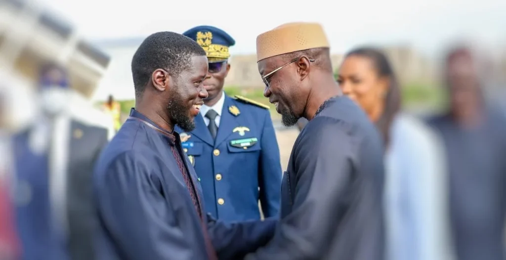 bassirou diomaye faye et ousmane sonko