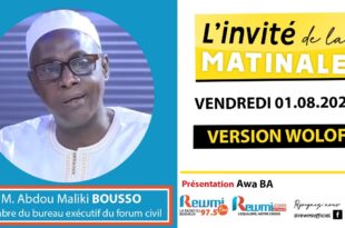 invite de la matinale 1