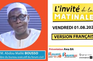 invite de la matinale