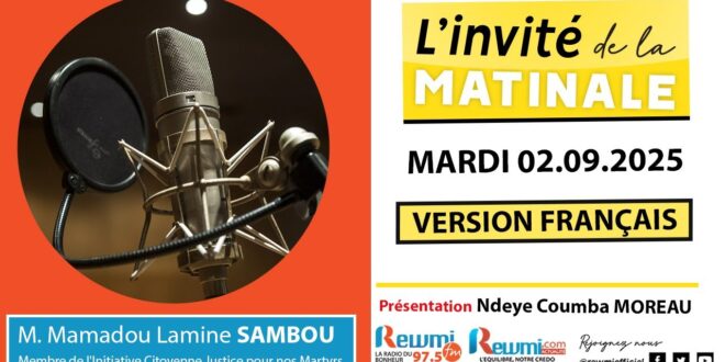 invite de la matinale 2